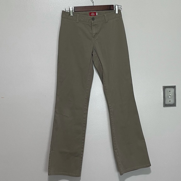 Dickies Girl khaki trousers - Picture 1 of 11